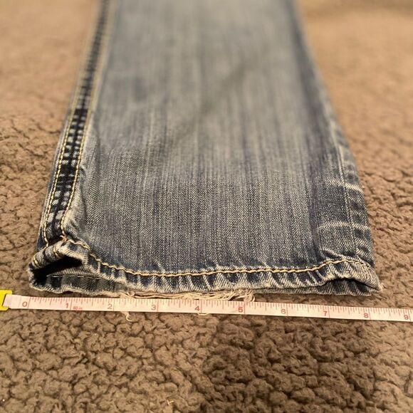 BKE Derek Jeans Size 34S Thick Stitch - Picture 12 of 15